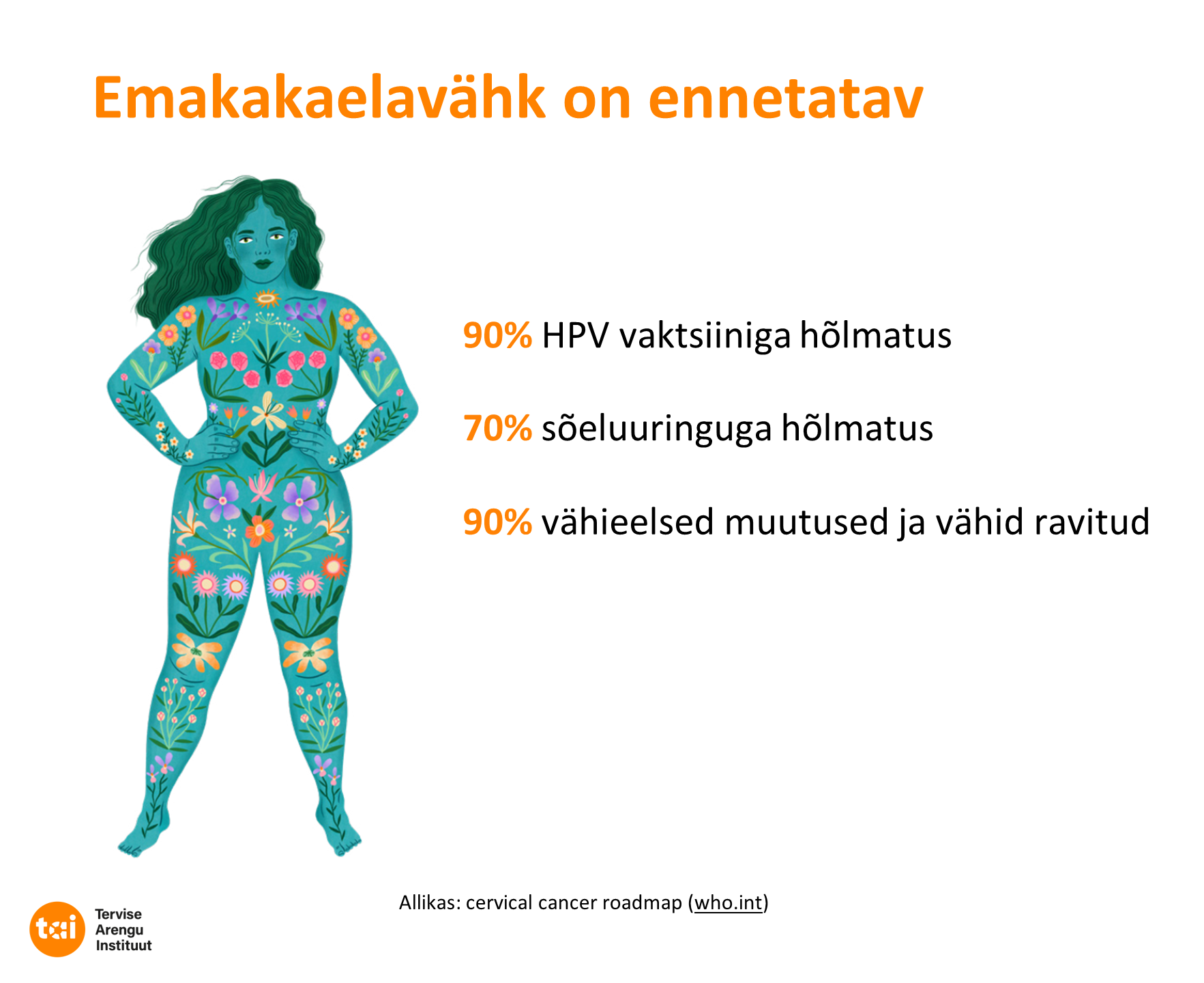 Emakakaelavähki haigestumine ja HPV vastu vaktsineerimine