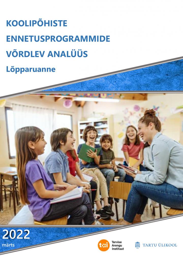 Kooliopilaste ennetusprogrammide vordlev analyys_lõppraport