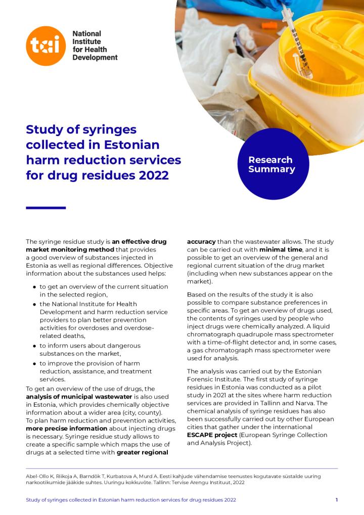 Study_of_syringes_collected_in_Estonian_harm_reduction_services_for_drug_residues_2022