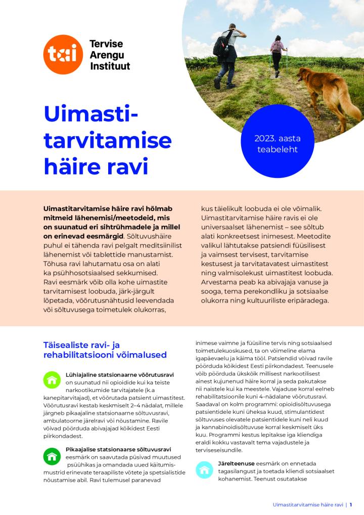 TAI_teemleht_2023_uimastitarvitamise_häire_ravi