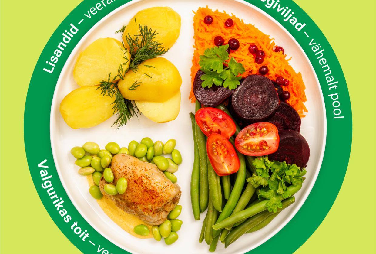 Tervis maitseb hästi, kui järgida taldrikureeglit 