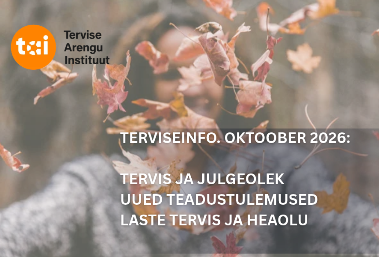 TAI terviseinfo uudiskiri oktoober